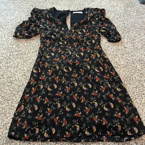 Floral Mini Dress in Tall Size - Picture 1 of 3